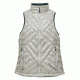 Big Agnes Women's Late Lunch Vest - 700 DownTek, Pearl/Green, Medium 31405-110-MD