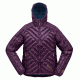 Big Agnes Women's Shovelhead Hooded Jacket - 700 DownTek, Purple/Navy, Medium 31403-501-MD