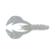 Big Bite Baits Kamikaze Craw Creature Bait, 6, 3.75in, Pearl, 375KMCRW-09