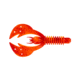 Big Bite Baits Kamikaze Craw Creature Bait, 8, 3in, Flamethrower, 3KMCRW-15