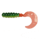 Big Bite Baits Fat Grub Curl Tail Grub, 10, 2in, Firetiger, FG2-22