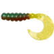 Big Bite Baits Fat Grub Curl Tail Grub, 10, 2in, Wally World, FG2-24