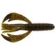 Big Bite Baits Swimming Craw Tube Tube, 10, 4in, Green Pumpkin, SWCRWT-02