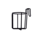Big Frig Denali Cup Holder - 20, Black BFDCH20