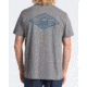 Billabong A Frame Short Sleeve T-Shirt - Mens, Dark Grey Heather, Medium, M4041BAF-dgr-M