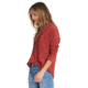 Billabong All Along Hoodie - Womens, Redwood, Medium, J608SBAL-RWO-M