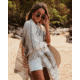 Billabong Beachy Nights Poncho Wrap - Womens, Moss, One Size, JASCSBBE-MOS-ONE
