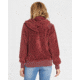 Billabong Cozy Down Polar Fleece Jacket - Womens, Vintage Plum, Extra Large, J612MCOZ-VPL-XL