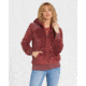 Billabong Cozy Down Polar Fleece Jacket - Womens, Vintage Plum, Extra Large, J612MCOZ-VPL-XL