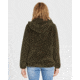 Billabong Cozy For Keeps Fleece Hoodie - Womens, Olive, Large, J604QBCO-OLV-L