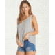 Billabong Easy Days, Soft V-Neck Tank - Womens, Cool Wip, Medium, J901QBEA-CWP-M