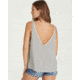 Billabong Easy Days, Soft V-Neck Tank - Womens, Cool Wip, Medium, J901QBEA-CWP-M