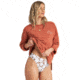 Billabong Eco Fleece Sweater - Womens, Henna, Small, J6081BEC-hen-S