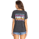 Billabong Feelin Fine Graphic Tee - Womens, Off Black, Extra Small, J467TBFE-OFB-XS