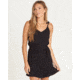 Billabong Going Steady - Dress - Womens, Black, Large, JD06UBGO-BLK-L