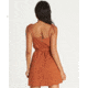 Billabong Going Steady - Dress - Womens, Spice, Large, JD06UBGO-SPI-L