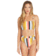 Billabong High On Sun Tube Bandeau Swim Top - Womens, Multi, Extra Large, XT66TBHI-MUL-XL