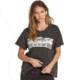 Billabong It Matters Relaxed Short Sleeve Shirt - Womens, Off Black, Small, J925QBIT-OFB-S