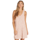 Billabong Last Call Mini Dress - Womens, Dusty Blush, Medium, JD37UBLA-DYH-M