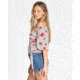 Billabong New Lust - Shirt - Womens, White Cap, Medium, J513TBNE-WCP-M