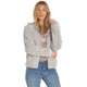 Billabong Reine Down Fleece Jacket - Womens, Ash Heather, Large, J622WBRE-AHH-L