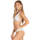 Billabong Sail Away Banded Tri Swim Top - Womens, Seashell, Large, XT34UBSA-SSL-L