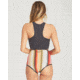 Billabong Sleeveless Sea Crop - Swim Top - Womens, Black Olive, Medium, JWSHTBHT-BOL-M