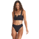 Billabong Sol Searcher Maui Rider Bikini Bottom - Womens, Black Pebble, Large, XB01UBSO-BPB-L