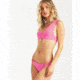 Billabong Sol Searcher Plunge Bikini Top - Womens, Pink Haze, Extra Large, XT53UBSO-PKZ-XL