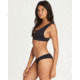 Billabong Sol Searcher Plunge - Swim Top - Womens, Black Pebble, Extra Large, XT01TBSO-BPB-XL