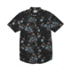 Billabong Sundays Mini SS - Button Up - Mens, Black/Aqua, Small, M503TBSM-BAQ-S