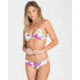 Billabong What I Luv Tri, Swim Top - Womens, Multi, Large, XT15QBWH-MUL-L