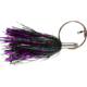 Billy Baits Mini Turbo Slammer Trolling Lure, Rigged &amp; Ready, 135LB AFW Cable, 3 ft, 7/0 Hook, Purple Shimr/Black Shimr, BB-MTSBC72