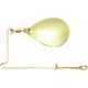 Billy Bay Magnum Wire Gold Colorado Spinner, Gold, #4 Blade, 2 Pack, 30-H-2G