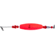 Billy Bay Weighted Click Clackers Aggravator Rig Wgt 3in Cigar Red 2pk, 775-C-R