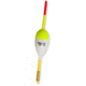 Billy Boy Bobbers Balsa Sprg Unwgt Oval, 2 Pack, White/Chartreuse/Red, 3/4in, M583-SS-W
