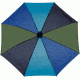 Birdiepal Telescope Handsfree Trekking Umbrella-Navy/Light Blue
