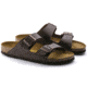 Birkenstock Arizona Birko-Flor Cork-Latex Footbed Sandal - Womens, Dark Brown Birko-Flor, Medium, 45, 51701-45
