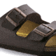 Birkenstock Arizona Birko-Flor Cork-Latex Footbed Sandal - Womens, Dark Brown Birko-Flor, Medium, 45, 51701-45