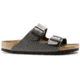 Birkenstock Arizona Birko-Flor Sandals - Womens, Pull Up Anthracite, 39, 1000126-R-39