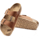 Birkenstock Arizona Leather Sandals - Mens, Antique Pull Up Cognoc, 42, 1015538-R-42