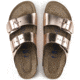 Birkenstock Arizona Metallic Soft Footbed Sandal - Womens-Copper-Narrow-40
