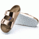 Birkenstock Arizona Metallic Soft Footbed - Women's, Copper, 42 95209-3-42