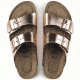 Birkenstock Arizona Metallic Soft Footbed - Women's, Copper, 42 95209-3-42