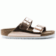 Birkenstock Arizona Metallic Soft Footbed - Women's, Copper, 42 95209-3-42