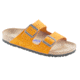 Birkenstock Arizona Nubuck Soft Footbed Sandal - Women's-Orange-Medium-36