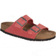 Birkenstock Arizona Nubuck Soft Footbed Sandal - Womens-Tea Rose-Medium-40