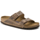 Birkenstock Arizona Soft Footbed Oiled Nubuck Leather Sandals, Tobacco Brown, Narrow, 37, 552813-37