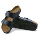Birkenstock Arizona Soft Footbed Oiled Nubuck Leather Sandals - Womens, Blue Oild Leather, Medium, 45, 1013643-45