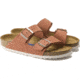 Birkenstock Arizona Soft Footbed Suede Leather Sandals - Womens, Earth Red, 36, 1015888-N-36